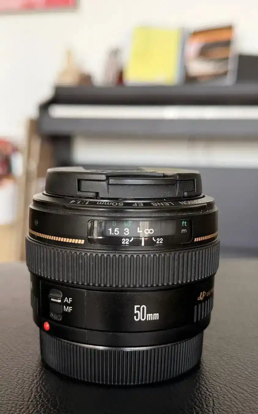 لنز Canon EF 50mm f/1.4 USM دست دو