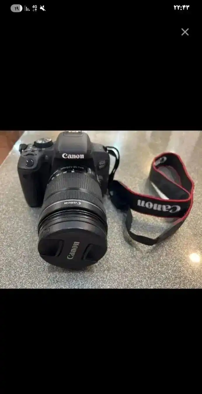 دوربین عکاسی کانن مدل d800 دست دو