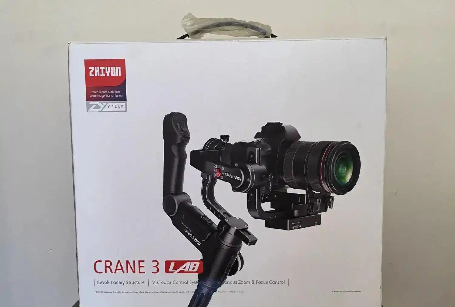 گیمبال ژیون ۳ لب  Zhiyun Tech Crane 3-Lab دست دو