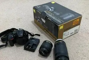 دوربین نیکون Nikon D5600+18-55mm دست دوم