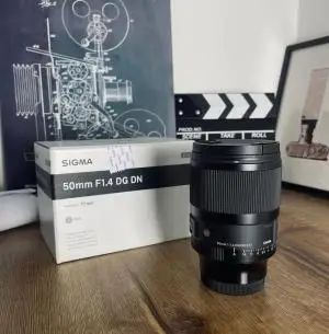 لنز سیگما 50mm دست دوم
