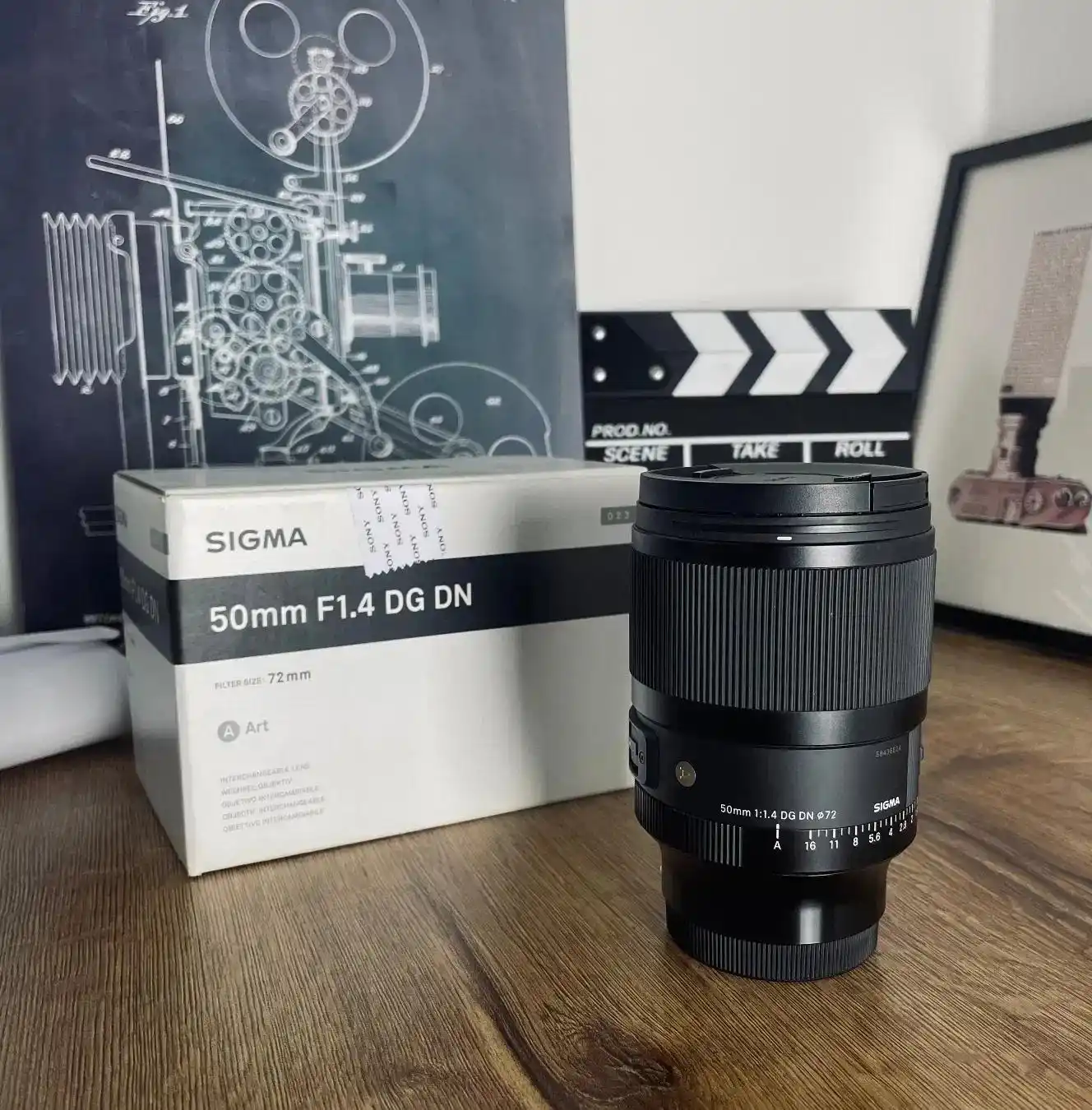 لنز Sigma 50mm F1.4 DG DN Sony دست دو