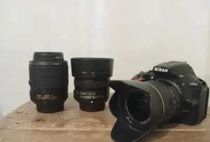 دوربین نیکن 5500d لمسی دست دوم