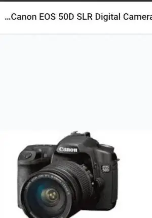 دوربین عکاسی 50D دست دوم