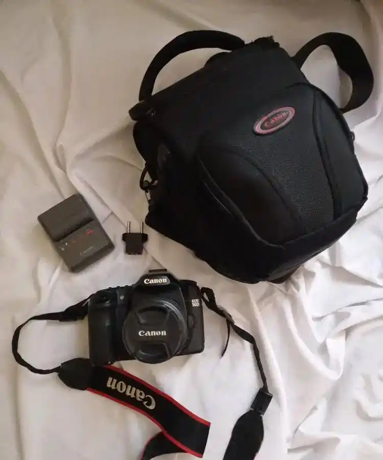 دوربین عکاسی Canon 50d همراه با لنز دست دو