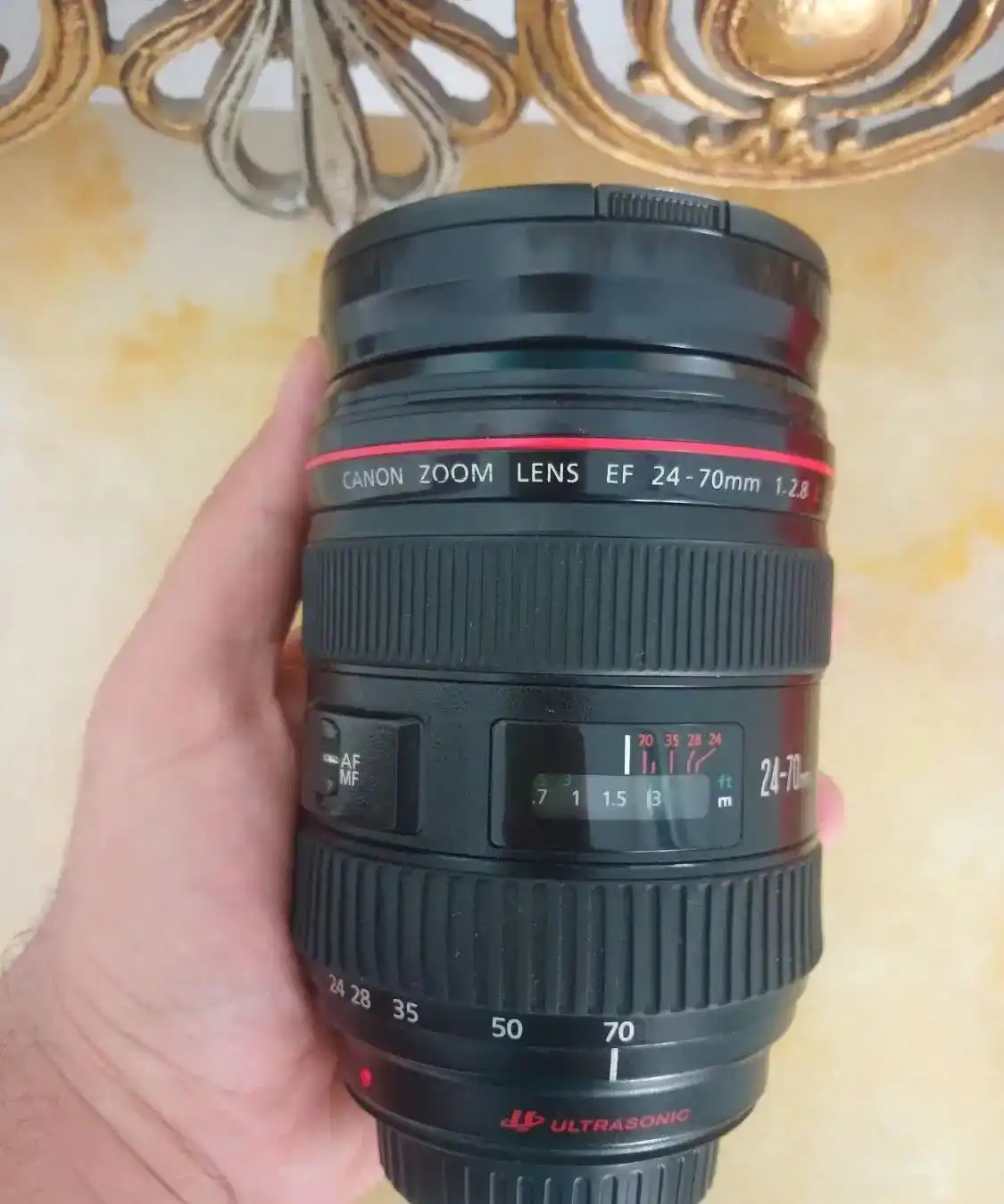 لنز عکاسی Canon EF 24-70mm f/2.8L USM دست دو