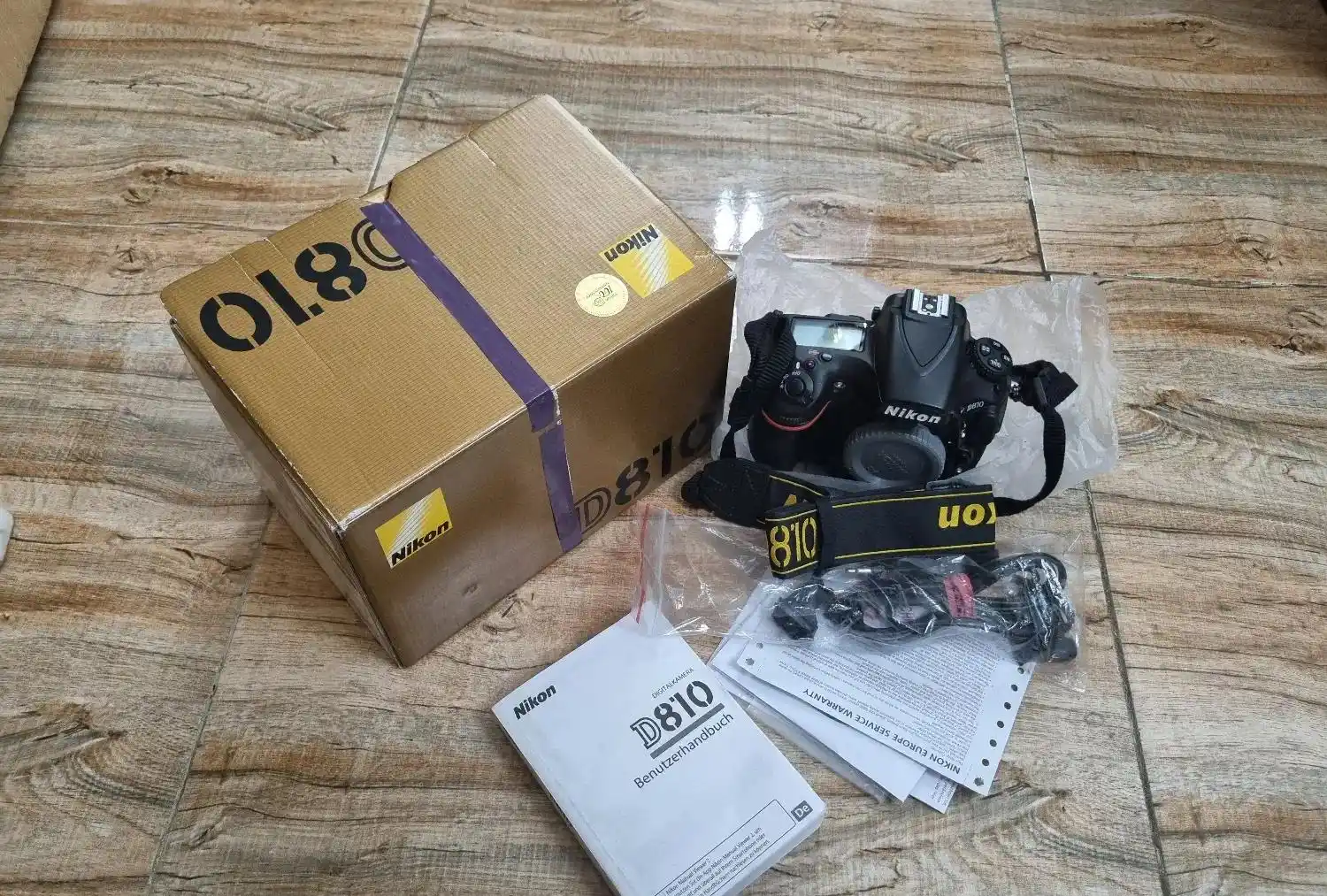 دوربین نیکون d810 فقط بدنه دست دو