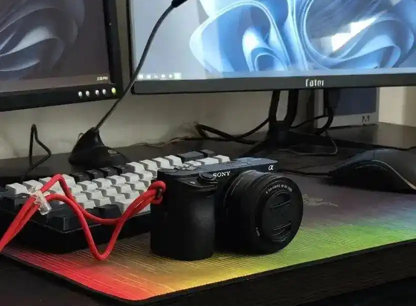 sony a6400 دوربین دست دو