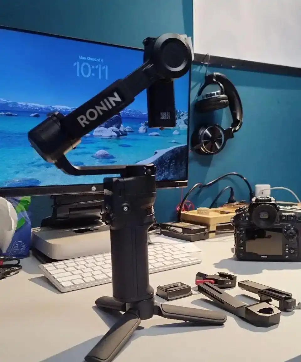 dji rs3 mini دست دو