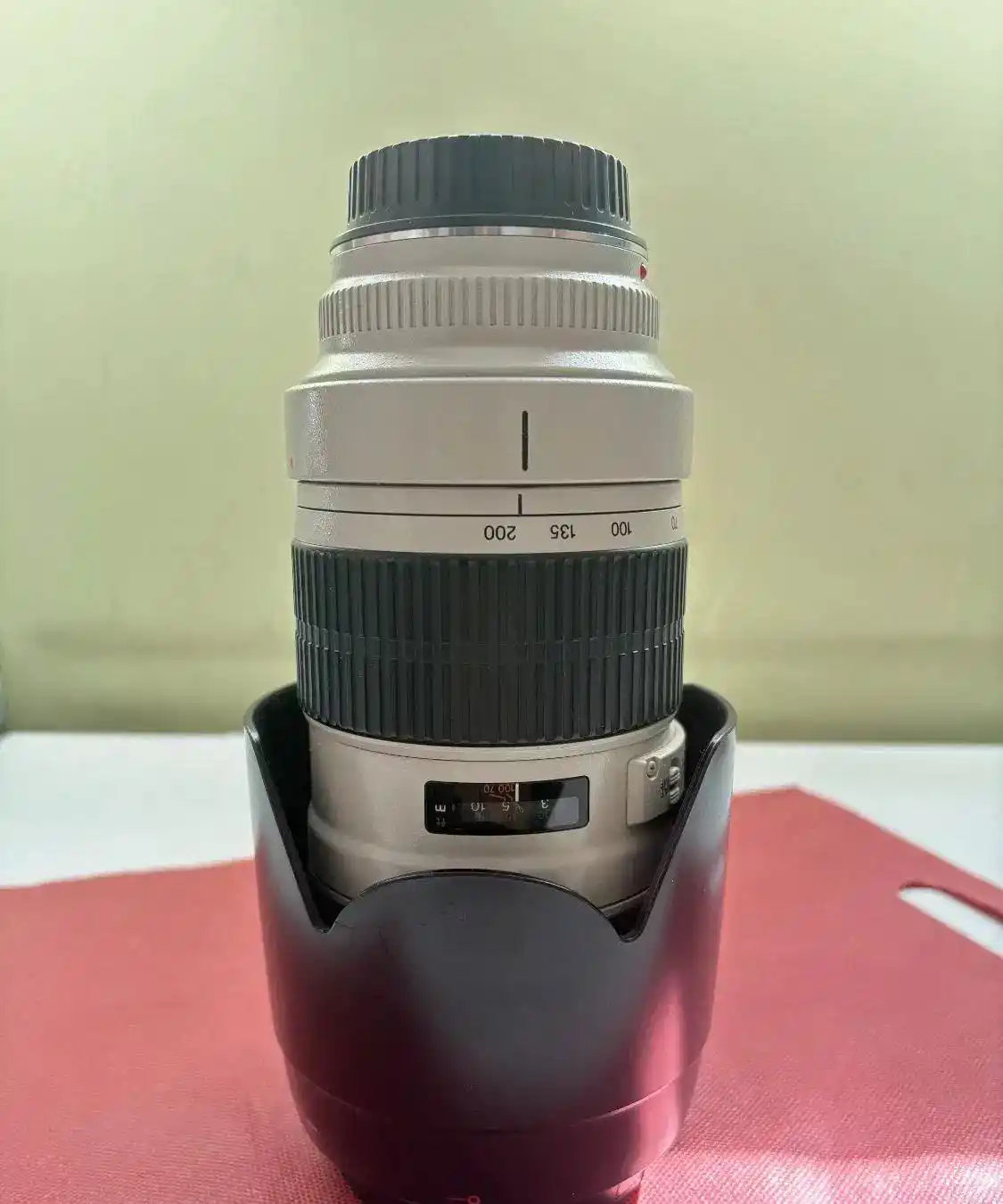 لنز 70/200  canon f/2.8 دست دو