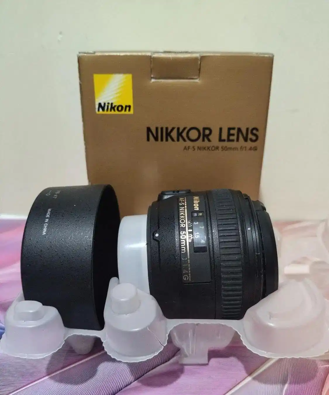 لنز 50mm F1.8 نیکون دست دو