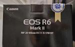 دوربین کانن EOS R6 II RF 24-105 STM KIT دست دوم