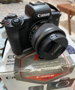 دوربین بدون آینه کانن EOS M50 Mark II + 15-45mm IS STM دست دوم