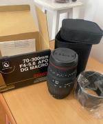 لنز سیگما Macro 70-300mm f/4-5.6 APO DG برای کانن دست دوم