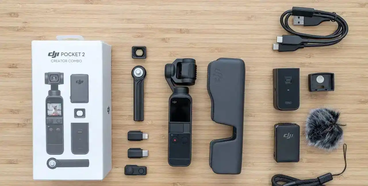 دوربین اسمو پاکتDJI Osmo Pocket 2 دست دو
