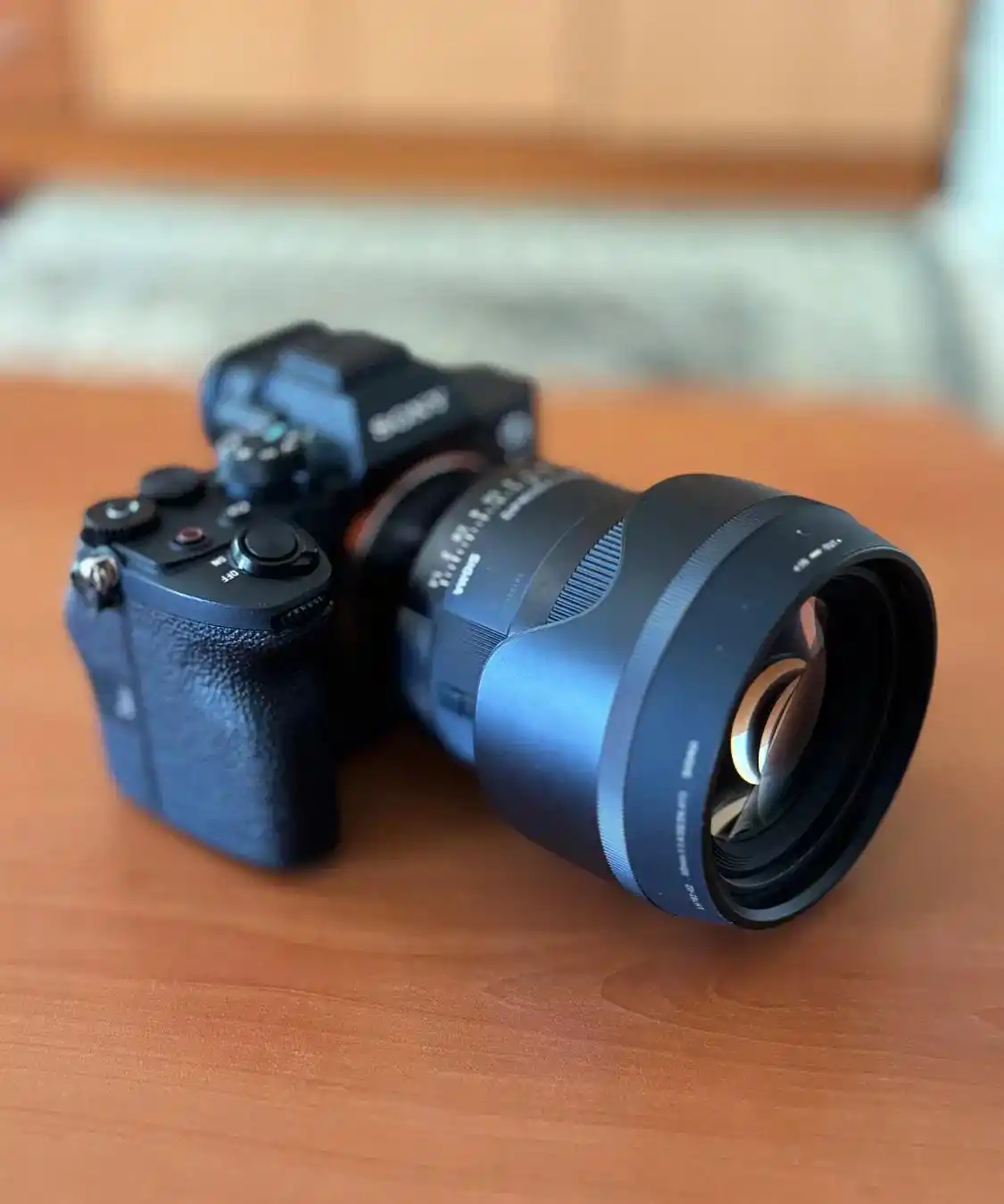 دوربین سونی آلفا سون مارک4+رونین rs4+لنز 50  f1.4 دست دو