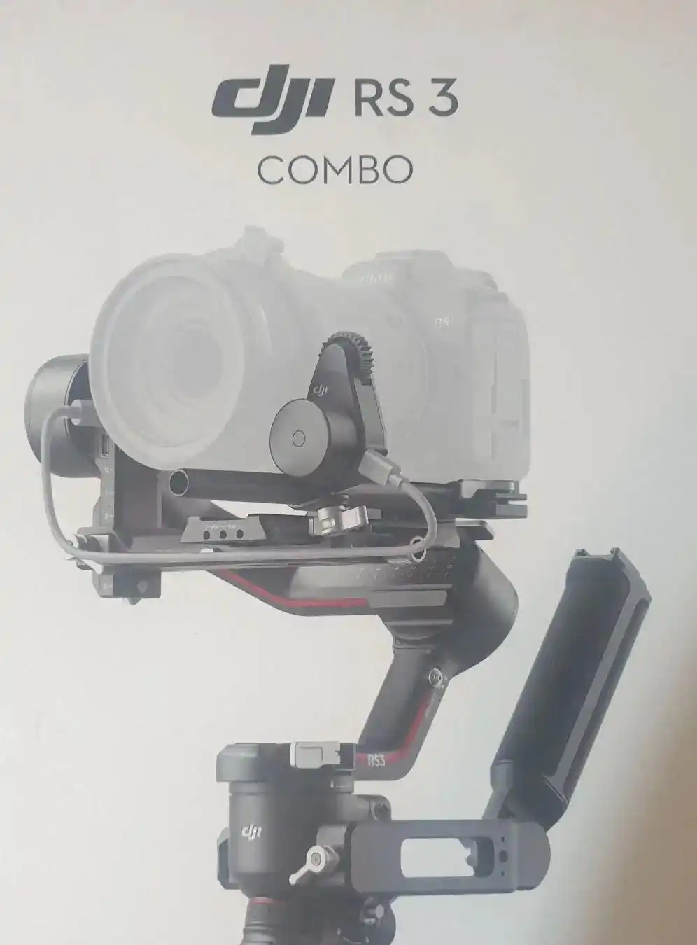 گیمبال دوربین dji rs3 combo دست دو