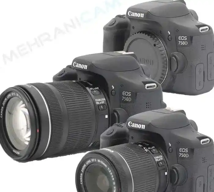 دوربین canon d750 دست دو