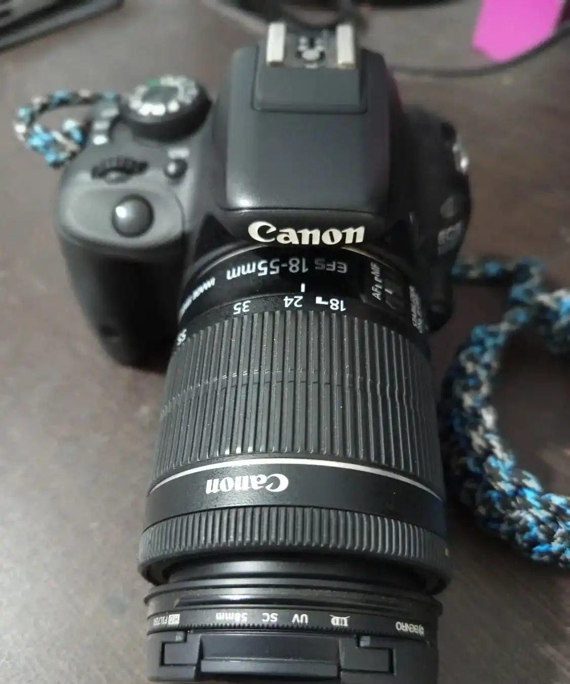فروش دوربین Canon 100D به همراه لنز 18-55 دست دو