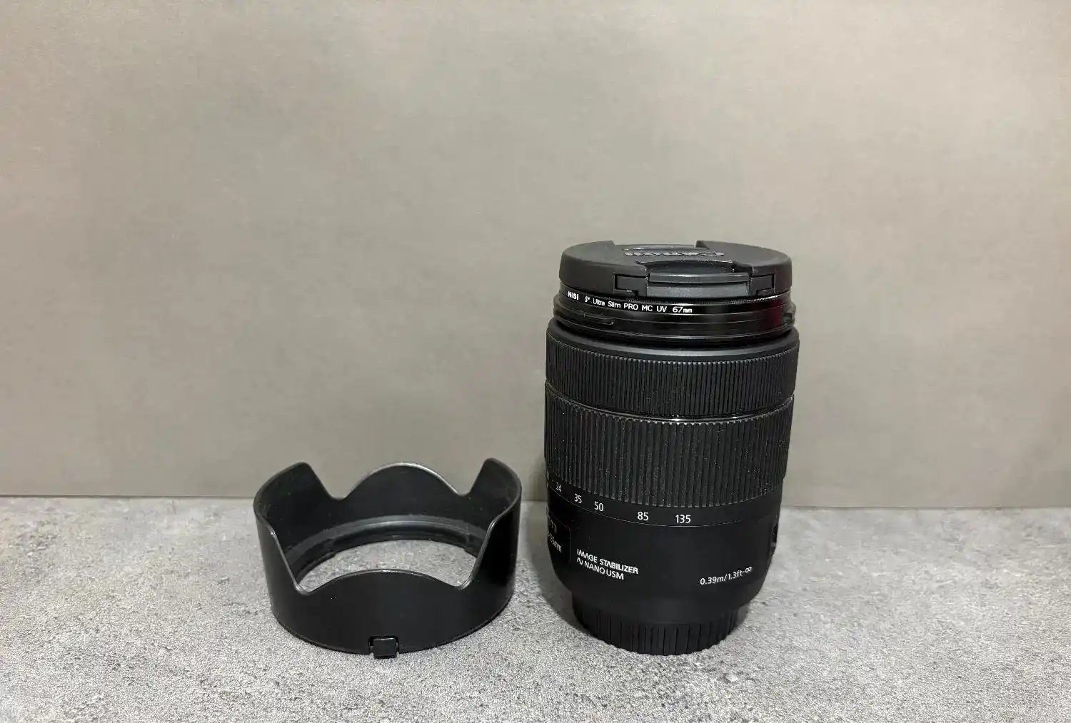 لنز دوربین عکاسی Canon 18-135 IS II USM دست دو