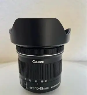لنز دوربین کانن EF-S 10-18mm IS STM دست دوم