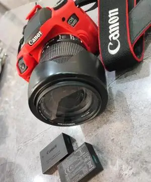 canon 760d + 18-55 + 55-250 دست دوم