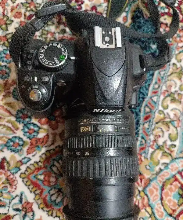 دوربین نیکون d3100 با لنز 18-70 دست دو