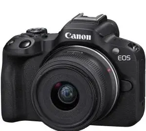 دوربین بدون آینه کانن دست دوم Canon EOS R50 Kit RF-S 18-45mm f/4.5-6.3 IS STM(500 شات) دست دوم