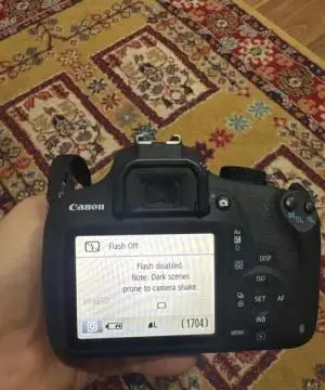 دوربین حرفه ای کنون | Canon 1200D+18-55 دست دوم