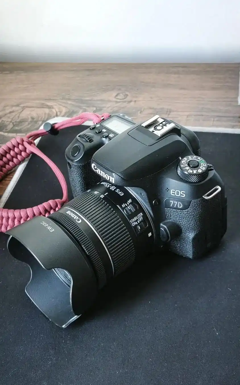 canon 77D دست دو