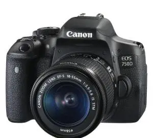 دوربین حرفه ای کنون | Canon 750D+18-135mm STM دست دوم
