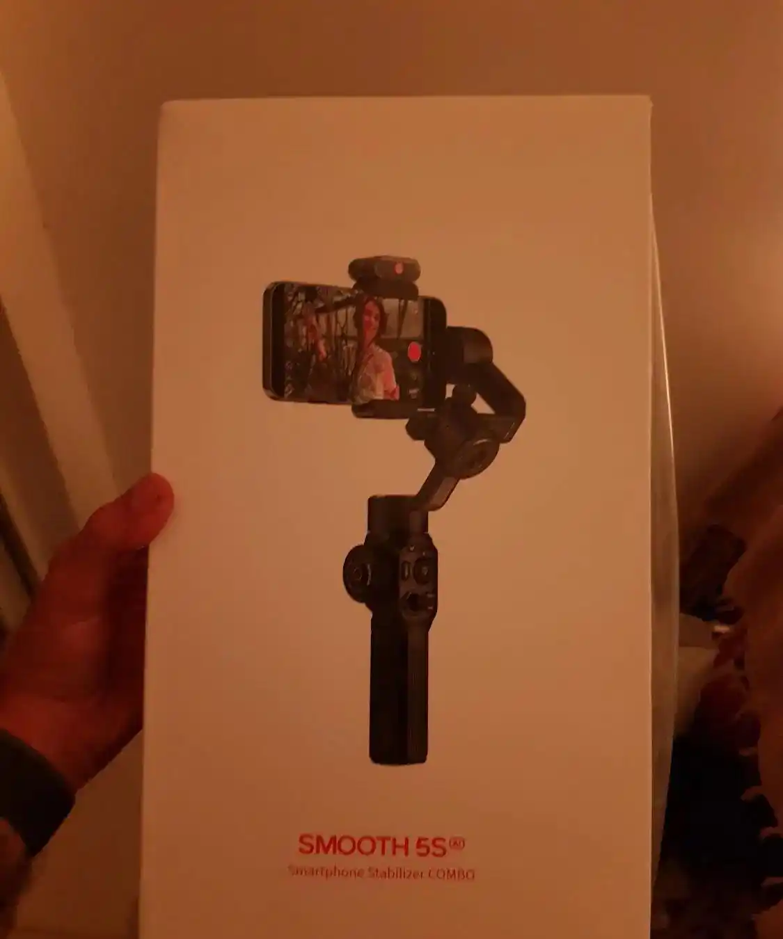 گیمبال موبایل ژیون gmibal  zhiyun smooth 5s ai دست دو