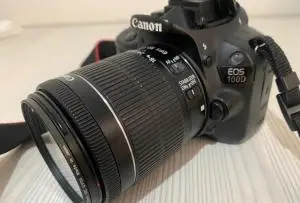 دوربین نیمه حرفه‌ای کانن کارکرده  | Canon 200D+18-55mm   (شات 7k) دست دوم