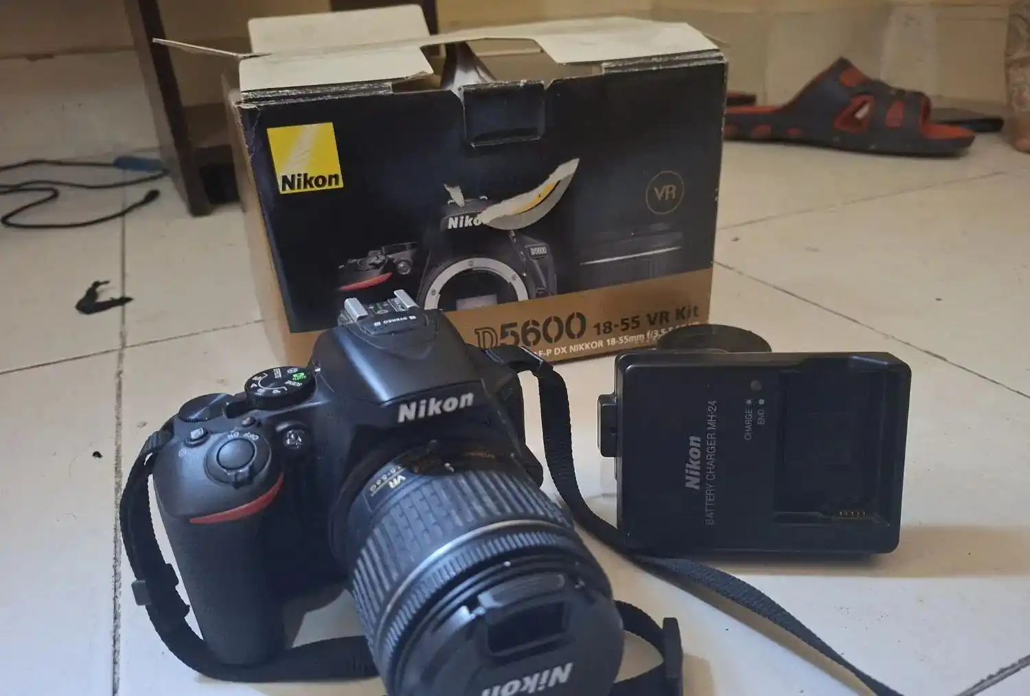 دوربین nikon d5600 در حد نو دست دو