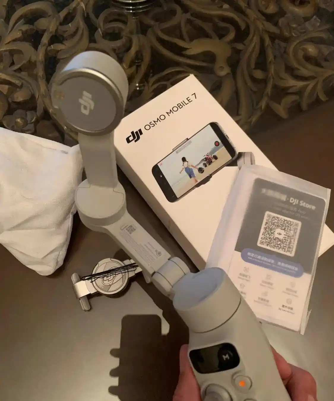 گیم بال DJI OSMO 7 کاملا نو دست دو
