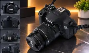 دوربین حرفه ای کانن  | Canon 700D+18-55mm دست دوم